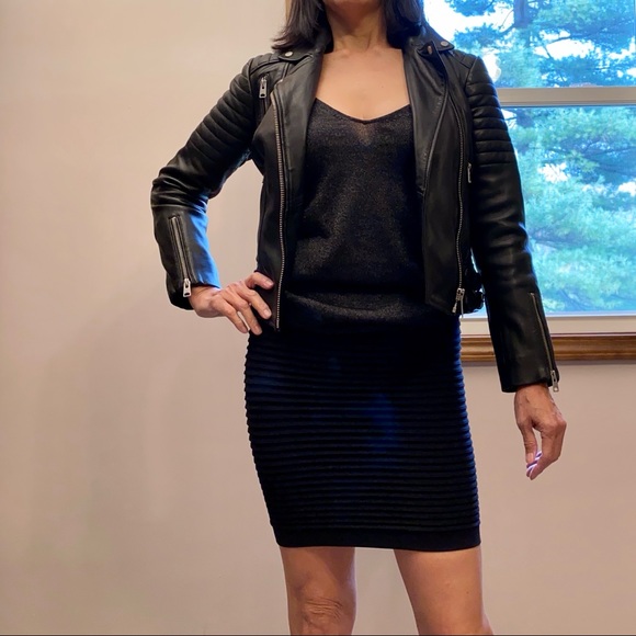 BCBG Generation Bodycon Bandage Black skirt - Picture 1 of 5